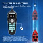 Sport si Outdoor - Sporturi acvatice - Pescuit - Echipament suplimentar pentru pescuit - Barca Plantat, Nadit si Momit iUni V803, 5200mAh, 4 cuve, 3kg, 500m, 15km/h - Infinity.ro