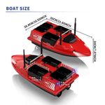 Sport si Outdoor - Sporturi acvatice - Pescuit - Echipament suplimentar pentru pescuit - Barca Plantat, Nadit si Momit iUni V803, 5200mAh, 4 cuve, 3kg, 500m, 15km/h - Infinity.ro