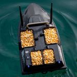 Sport si Outdoor - Sporturi acvatice - Pescuit - Echipament suplimentar pentru pescuit - Barca Plantat, Nadit si Momit iUni V803, GPS, 5200mAh, 4 cuve, 3kg, 500m, 15km/h - Infinity.ro