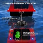 Sport si Outdoor - Sporturi acvatice - Pescuit - Echipament suplimentar pentru pescuit - Barca Plantat, Nadit si Momit iUni V803, 12000mAh, 4 cuve, 3kg, 500m, 15km/h - Infinity.ro