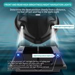 Sport si Outdoor - Sporturi acvatice - Pescuit - Echipament suplimentar pentru pescuit - Barca Plantat, Nadit si Momit iUni V803, GPS, 5200mAh, 4 cuve, 3kg, 500m, 15km/h - Infinity.ro