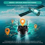 Sport si Outdoor - Sporturi acvatice - Pescuit - Echipament suplimentar pentru pescuit - Barca Plantat, Nadit si Momit iUni V803, GPS, 18000mAh, 4 cuve, 3kg, 500m, 15km/h - Infinity.ro