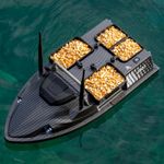 Sport si Outdoor - Sporturi acvatice - Pescuit - Echipament suplimentar pentru pescuit - Barca Plantat, Nadit si Momit iUni V803 PRO, GPS, Sonar Fish Finder, 5200mAh, 4 cuve, 3kg, 500m, 15km/h - Infinity.ro