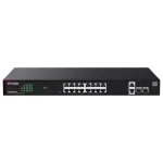 PC, gaming si accesorii - Retelistica - Switch-uri - Switch-uri cu management - Switch 16 x RJ45 1G PoE, 2 x SFP 1G, 2 x RJ45 1G, Management, 1U - IP-COM G2220P-16-250W - Infinity.ro