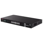 PC, gaming si accesorii - Retelistica - Switch-uri - Switch-uri cu management - Switch 16 x RJ45 1G PoE, 2 x SFP 1G, 2 x RJ45 1G, Management, 1U - IP-COM G2220P-16-250W - Infinity.ro