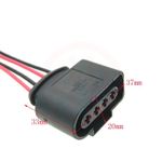 Auto si Moto - Electrice auto - Alte accesorii electrice auto - Mufă și cablaj pentru bobina de inducție 1J099872 – compatibil Audi si VW - Infinity.ro