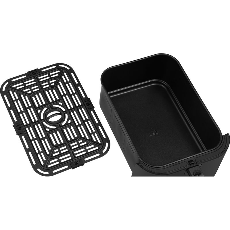 Electronice si Electrocasnice - Electrocasnice bucatarie - Aparate de gatit & desert - Friteuze - Friteuza cu aer cald AF 8020 Ai Slim Fry, 1700 W, 8 litri, 100-200°C, 6 programe automate, Program AI Smart, negru - Infinity.ro