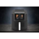 Electronice si Electrocasnice - Electrocasnice bucatarie - Aparate de gatit & desert - Friteuze - Friteuza cu aer cald AF 8020 Ai Slim Fry, 1700 W, 8 litri, 100-200°C, 6 programe automate, Program AI Smart, negru - Infinity.ro