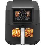 Electronice si Electrocasnice - Electrocasnice bucatarie - Aparate de gatit & desert - Friteuze - Friteuza cu aer cald AF 8020 Ai Slim Fry, 1700 W, 8 litri, 100-200°C, 6 programe automate, Program AI Smart, negru - Infinity.ro