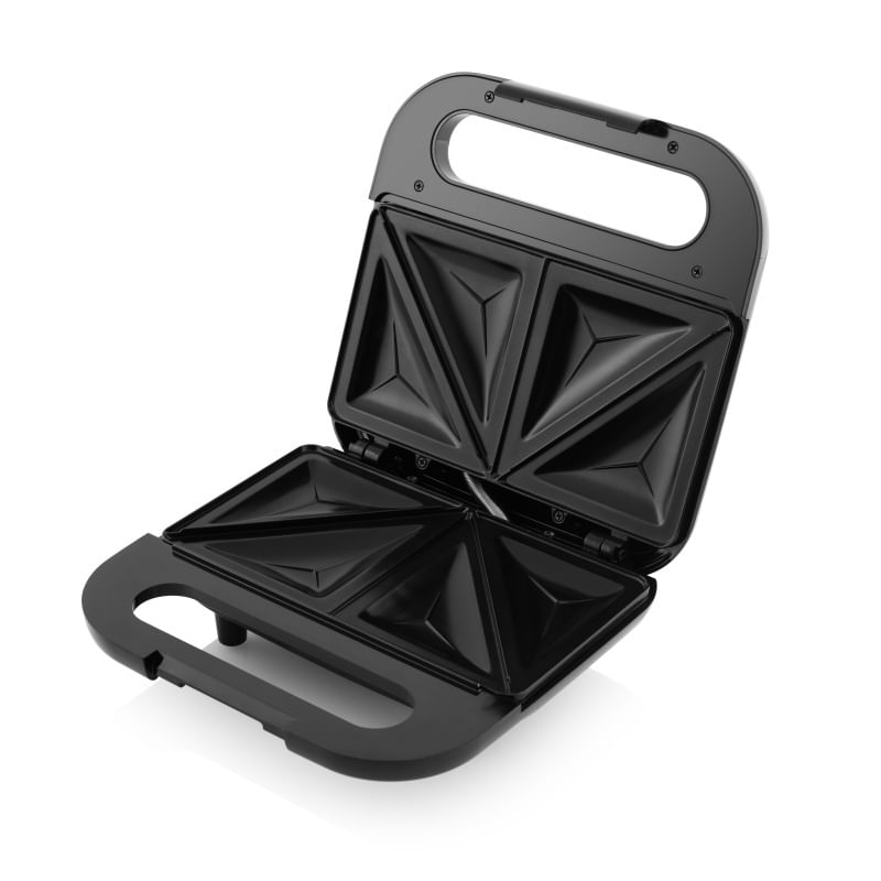 Electronice si Electrocasnice - Electrocasnice bucatarie - Preparare paine - Sandwich-maker - Sandwich maker ETA Krusto 4163 90000, 750W, 4 sandwich-uri triunghiulare, placi nonaderente, otel inoxidabil - Infinity.ro