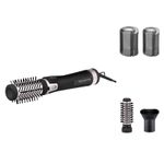 Ingrijire personala si Cosmetice - Aparate & accesorii ingrijire personala - Hair styling - Perii de par electrice - Perie rotativa Rowenta Brush Activ'Dry & Style CF9550F0, 1000 W, 3 accesorii, 3 trepte de temperatura/viteza - Infinity.ro
