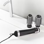 Ingrijire personala si Cosmetice - Aparate & accesorii ingrijire personala - Hair styling - Perii de par electrice - Perie rotativa Rowenta Brush Activ'Dry & Style CF9550F0, 1000 W, 3 accesorii, 3 trepte de temperatura/viteza - Infinity.ro