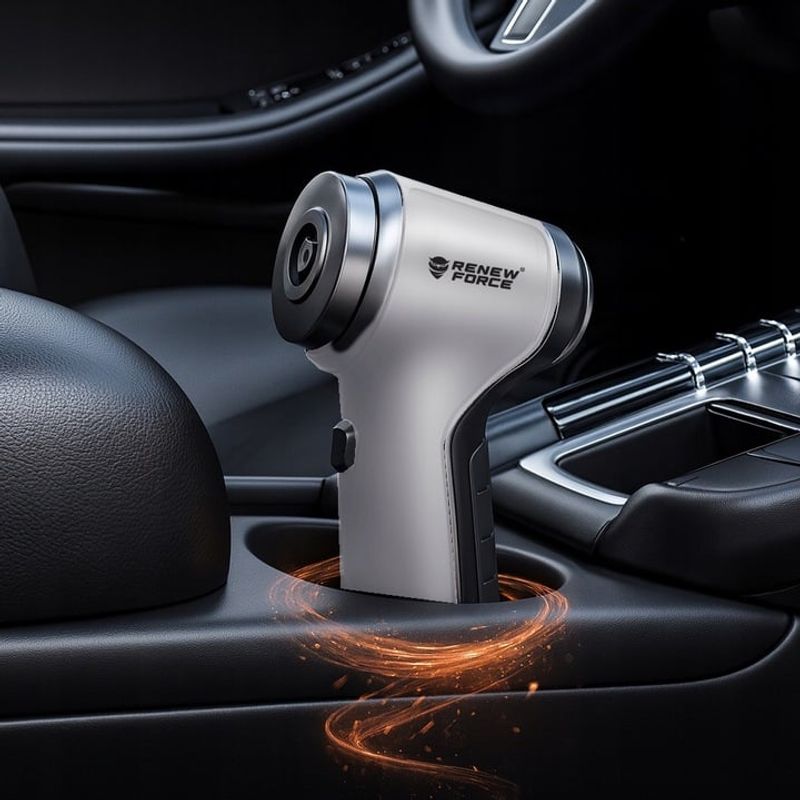 Auto si Moto - Intretinere auto - Aspiratoare auto - Aspirator De Mana Portabil, Aspirator Fara Fir Wireless, Filtru HEPA, Putere 15000 Pa, Putere nominala 120W - Infinity.ro