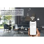 PC, gaming si accesorii - Retelistica - Hub-uri - Hub inteligent Tuya ZigBee 3.0, gateway cu fir pentru control vocal prin aplicație, funcționează cu asistentul Alexa Google Home - Infinity.ro