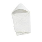 Jucarii, Copii si Bebe - Igiena si ingrijire - Baia bebelusului - Prosoape si halate de baie copii - Set 2x Prosop de baie cu gluga  REDQUIT® pentru bebelusi din muselina - 80x80cm,  100% bumbac - Infinity.ro