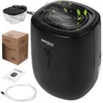 Electronice si Electrocasnice - Climatizare si sisteme de incalzire - Aparate filtrare aer - Dezumidificatoare - Dezumidificator 35W 230V 330ml/24h rezervor 800ml KD11786 - Infinity.ro