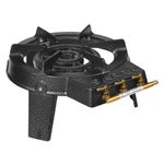 Sport si Outdoor - Camping - Bucatarie de camping - Arzatoare si accesorii - Arzator rotund exterior GPL, pirostrie din fonta, 9.8KW 3 duze MXK117851 - Infinity.ro