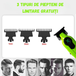 Ingrijire personala si Cosmetice - Aparate & accesorii ingrijire personala - Aparate de ras si tuns - Set Masina de Tuns si Trimmer Profesional BIRAI BRDPRO, Motore Puternice 7000/7700 RPM, Accesorii Incluse, Ideal - Infinity.ro