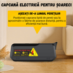 Casa si Gradina - Gradinarit si plante - Intretinere gradina - Articole daunatori gradina - Capcana electrica pentru rozatoare, BIRAI K3, reutilizabila, cu alarma sonora, 8x6x4cm, negru - Infinity.ro