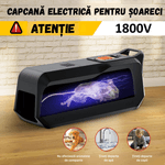 Casa si Gradina - Gradinarit si plante - Intretinere gradina - Articole daunatori gradina - Capcana electrica pentru rozatoare, BIRAI K3, reutilizabila, cu alarma sonora, 8x6x4cm, negru - Infinity.ro