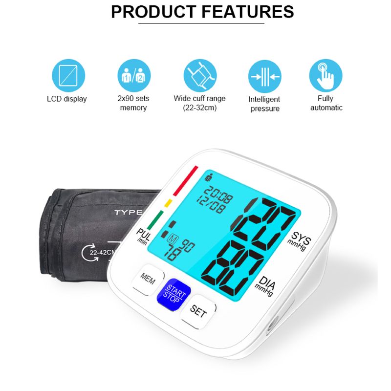 Ingrijire personala si Cosmetice - Sanatate si wellness - Aparate medicale - Tensiometre - Tensiometru Electronic de Brat MRG MU83H, Medical Digital, Automat - Infinity.ro