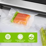 Electronice si Electrocasnice - Electrocasnice bucatarie - Mixere, tocatoare & roboti de bucatarie - Aparate de vidat - Rola Pungi de Vidat Gofrate MRG MJM, 15 x 300 cm, Pentru Aparat de Vidat - Infinity.ro