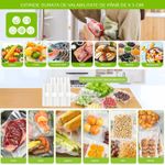 Electronice si Electrocasnice - Electrocasnice bucatarie - Mixere, tocatoare & roboti de bucatarie - Aparate de vidat - Rola Pungi de Vidat Gofrate MRG MJM, 25 x 300 cm, Pentru Aparat de Vidat - Infinity.ro