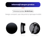 Laptop, Telefoane si Tablete - Wearables si gadgeturi - Gadgeturi - Dispozitive spionaj - Reportofon Spion ZeroSecrets 16GB tip Insigna, Activare Vocala, Inregistrare pana la 192h - Infinity.ro