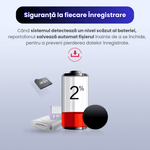 Laptop, Telefoane si Tablete - Wearables si gadgeturi - Gadgeturi - Dispozitive spionaj - Reportofon Spion ZeroSecrets 16GB tip Insigna, Activare Vocala, Inregistrare pana la 192h - Infinity.ro