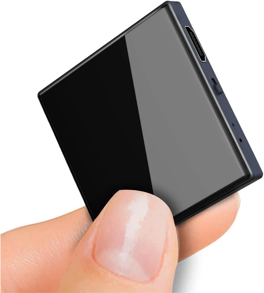 Mini Reportofon Z26 16GB Negru, Inregistrare pana la 192h, Activare Vocala, Magnet Dublu – ZeroSecrets