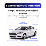 Laptop, Telefoane si Tablete - Wearables si gadgeturi - Gadgeturi - Dispozitive anti-pierdere - GPS Tracker Auto Q9 4G LTE, Localizare in Timp Real, Magnet Puternic, Alerte Multiple direct in Aplicatie - Infinity.ro