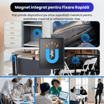 TV, Audio-Video si Foto - Portabile audio - Reportofoane - Mini Reportofon Z26 32GB Negru, Inregistrare pana la 384h, Activare Vocala, Magnet Dublu – ZeroSecrets - Infinity.ro
