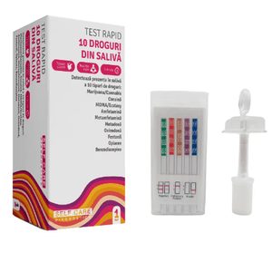 Test rapid pentru 10 droguri din saliva Self Care