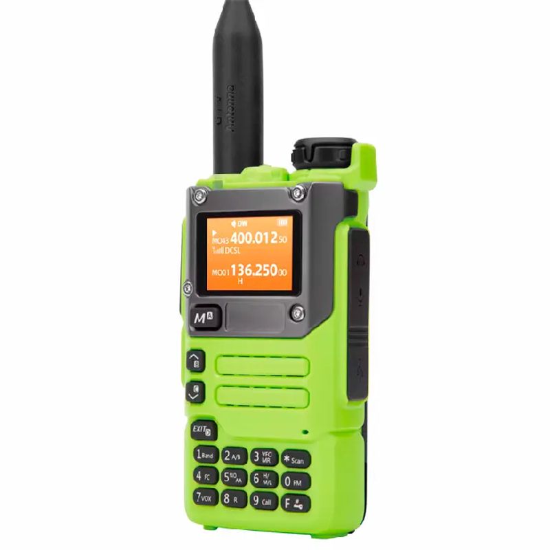 Auto si Moto - Electronice auto - Statii radio si detectoare radar - Statie radio Quansheng K6/UV-K5(8) Profesionala, Verde, Hands Free model THK® - Infinity.ro