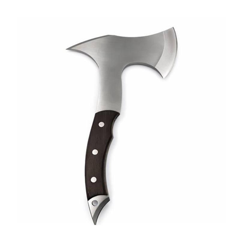 Casa si Gradina - Gradinarit si plante - Unelte gradinarit - Topoare - Topor multifunctional din otel cu maner ergonomic si spargator geam, 31 cm, maro - Infinity.ro