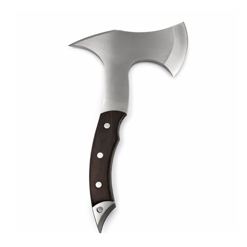 Casa si Gradina - Gradinarit si plante - Unelte gradinarit - Topoare - Topor multifunctional din otel cu maner ergonomic si spargator geam, 31 cm, maro - Infinity.ro