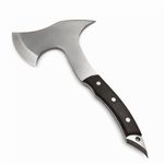 Casa si Gradina - Gradinarit si plante - Unelte gradinarit - Topoare - Topor multifunctional din otel cu maner ergonomic si spargator geam, 31 cm, maro - Infinity.ro