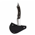 Casa si Gradina - Gradinarit si plante - Unelte gradinarit - Topoare - Topor multifunctional din otel cu maner ergonomic si spargator geam, 31 cm, maro - Infinity.ro