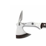 Casa si Gradina - Gradinarit si plante - Unelte gradinarit - Topoare - Set doua topoare multifunctionale din otel cu maner ergonomic si spargator geam, 53 cm, maro - Infinity.ro