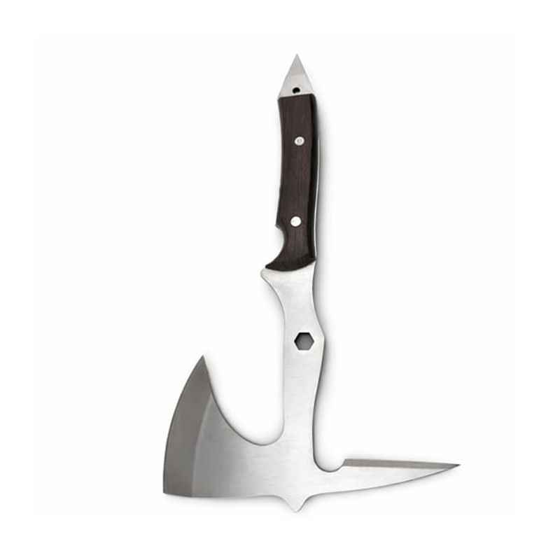 Casa si Gradina - Gradinarit si plante - Unelte gradinarit - Topoare - Topor multifunctional din otel cu maner ergonomic si spargator geam, 53 cm, maro - Infinity.ro