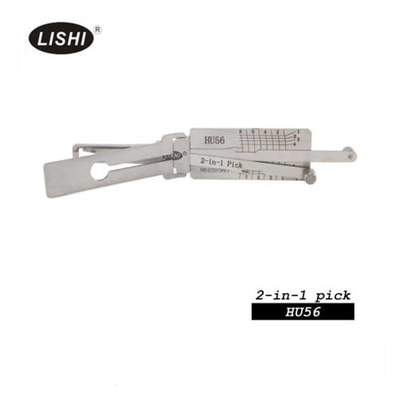 Auto si Moto - Reparatii si depanare - Scule auto - Scule si truse auto - Decodor unealta auto Lishi Originala HU56 Pick, pentru deblocare usi portbagaj, compatibila Volvo S40, V40 Mitsubishi - Infinity.ro