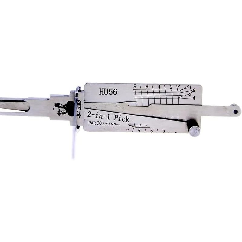 Auto si Moto - Reparatii si depanare - Scule auto - Scule si truse auto - Decodor unealta auto Lishi Originala HU56 Pick, pentru deblocare usi portbagaj, compatibila Volvo S40, V40 Mitsubishi - Infinity.ro