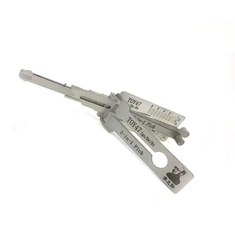 Auto si Moto - Reparatii si depanare - Scule auto - Scule si truse auto - Decodor auto Lishi Original TOY47 v3 – 2-in-1 Pick/Decoder pentru Toyota, Auris, Avensis, Yaris, Corolla - Infinity.ro