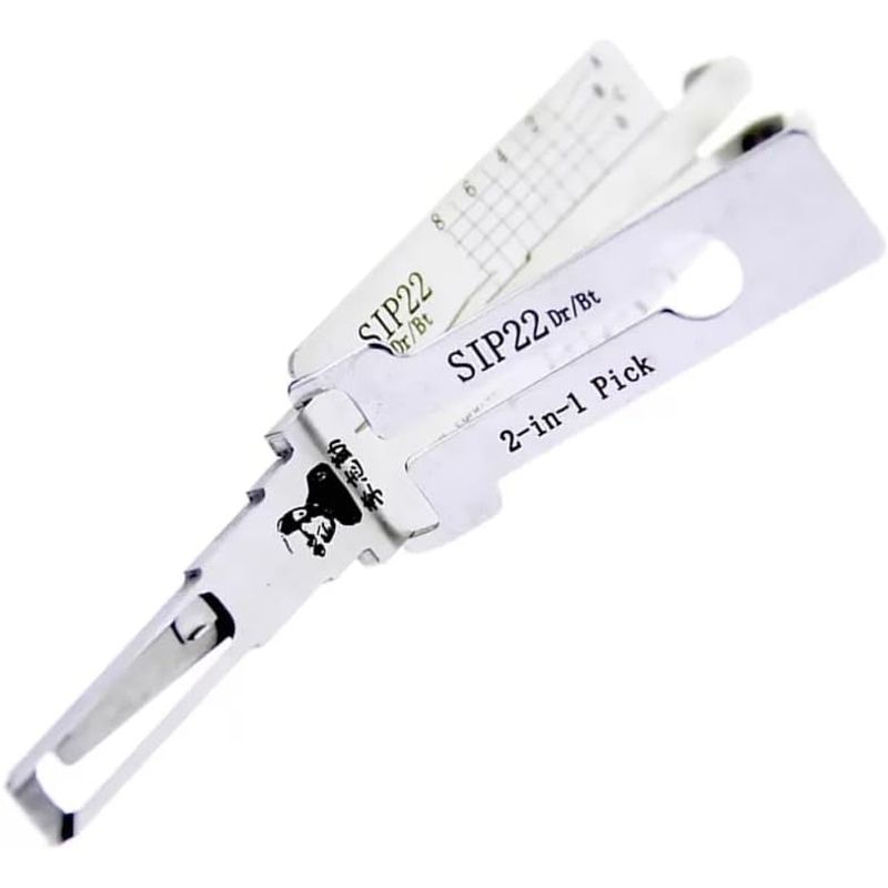 Auto si Moto - Reparatii si depanare - Scule auto - Scule si truse auto - Decodor Unealta Auto Lishi Original SIP22 2-in-1 pentru Chei Fiat 500, Alfa Romeo, Iveco, Jeep, Dodge – Usi si Portbagaj - Infinity.ro