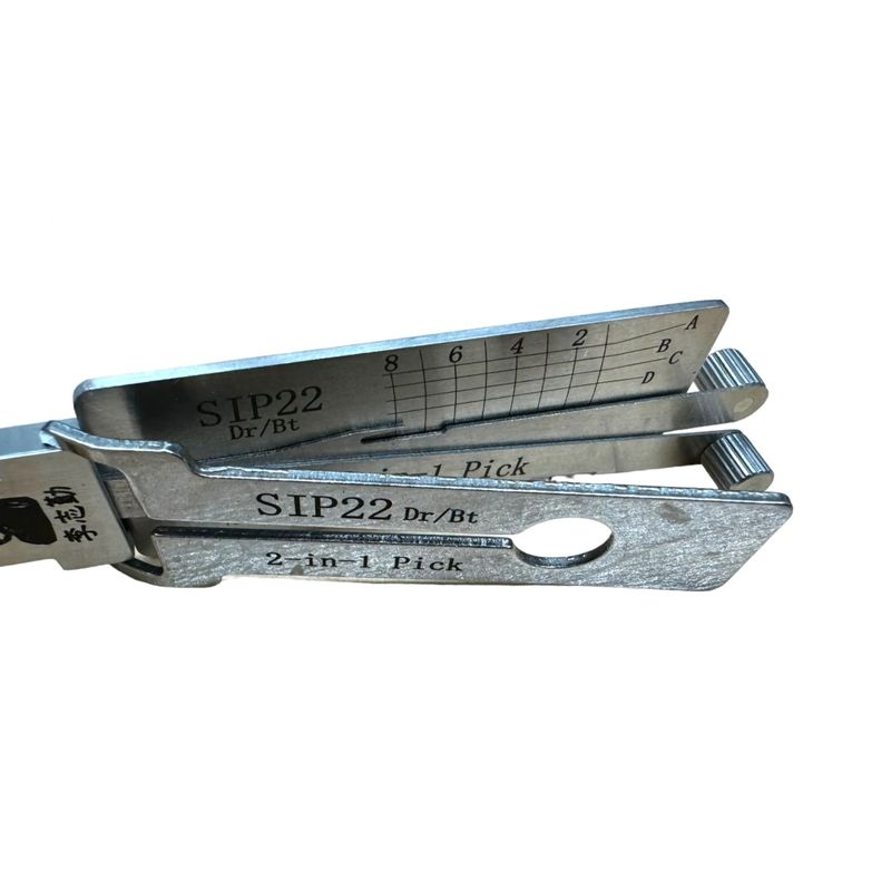 Auto si Moto - Reparatii si depanare - Scule auto - Scule si truse auto - Decodor Unealta Auto Lishi Original SIP22 2-in-1 pentru Chei Fiat 500, Alfa Romeo, Iveco, Jeep, Dodge – Usi si Portbagaj - Infinity.ro