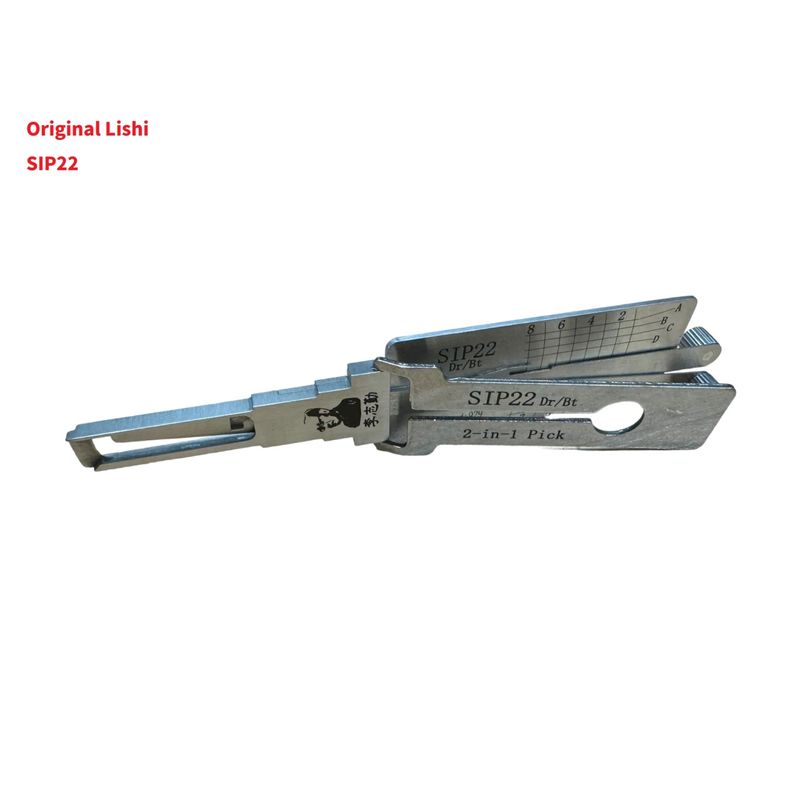 Auto si Moto - Reparatii si depanare - Scule auto - Scule si truse auto - Decodor Unealta Auto Lishi Original SIP22 2-in-1 pentru Chei Fiat 500, Alfa Romeo, Iveco, Jeep, Dodge – Usi si Portbagaj - Infinity.ro