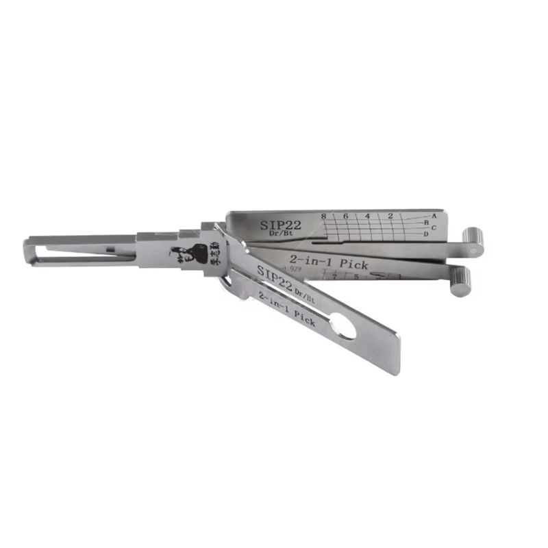 Auto si Moto - Reparatii si depanare - Scule auto - Scule si truse auto - Decodor Unealta Auto Lishi Original SIP22 2-in-1 pentru Chei Fiat 500, Alfa Romeo, Iveco, Jeep, Dodge – Usi si Portbagaj - Infinity.ro