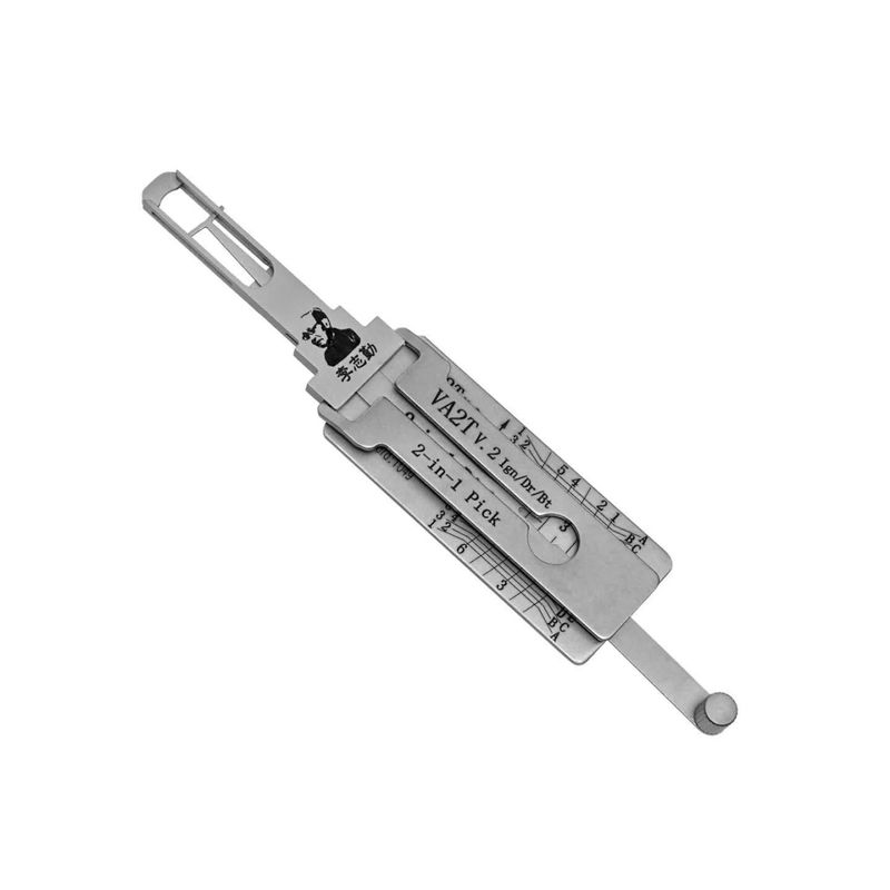 Auto si Moto - Reparatii si depanare - Scule auto - Scule si truse auto - Decodor Unealta Auto Lishi Original VA2T v2 2-in-1 pentru Chei Dacia Logan Duster Sandero Dokker Lodgy Renault Peugeot - Infinity.ro