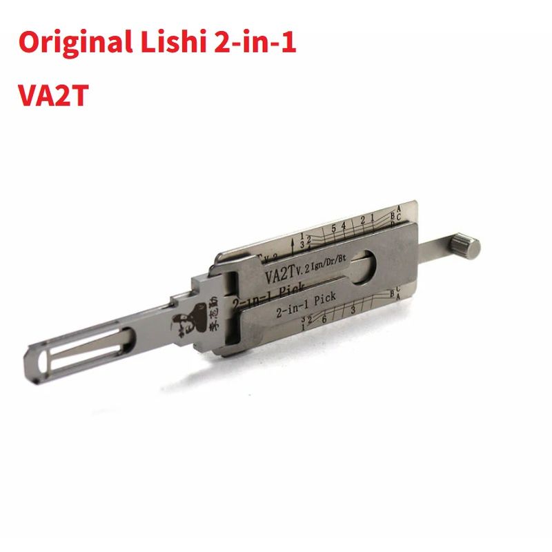 Auto si Moto - Reparatii si depanare - Scule auto - Scule si truse auto - Decodor Unealta Auto Lishi Original VA2T v2 2-in-1 pentru Chei Dacia Logan Duster Sandero Dokker Lodgy Renault Peugeot - Infinity.ro