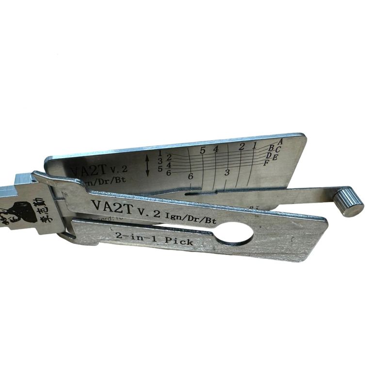 Auto si Moto - Reparatii si depanare - Scule auto - Scule si truse auto - Decodor Unealta Auto Lishi Original VA2T v2 2-in-1 pentru Chei Dacia Logan Duster Sandero Dokker Lodgy Renault Peugeot - Infinity.ro